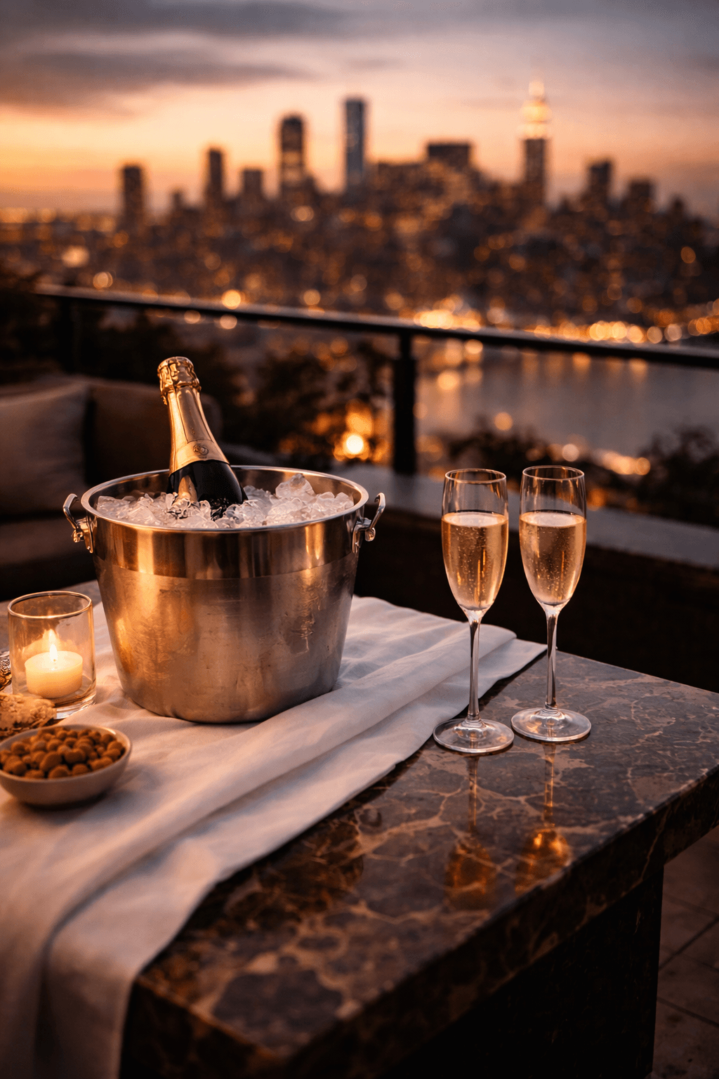 Champagne & Skyline